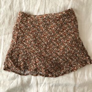 Zara floral skort - size 7